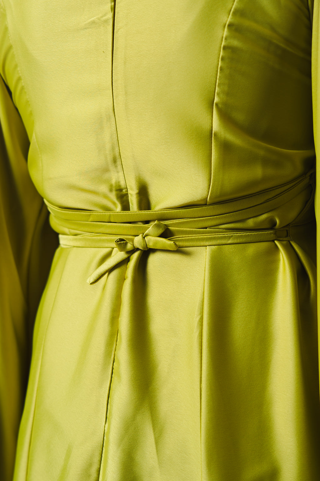 Isola Dress (Bright Olive)