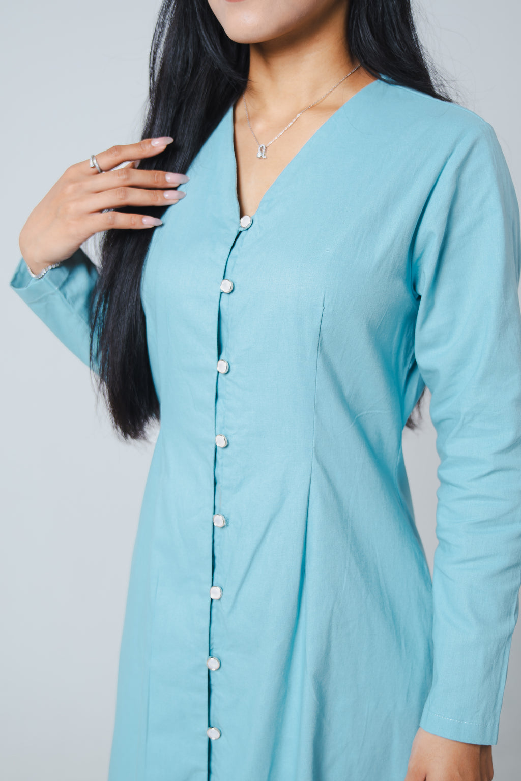 Rivea Dress (Light Blue)