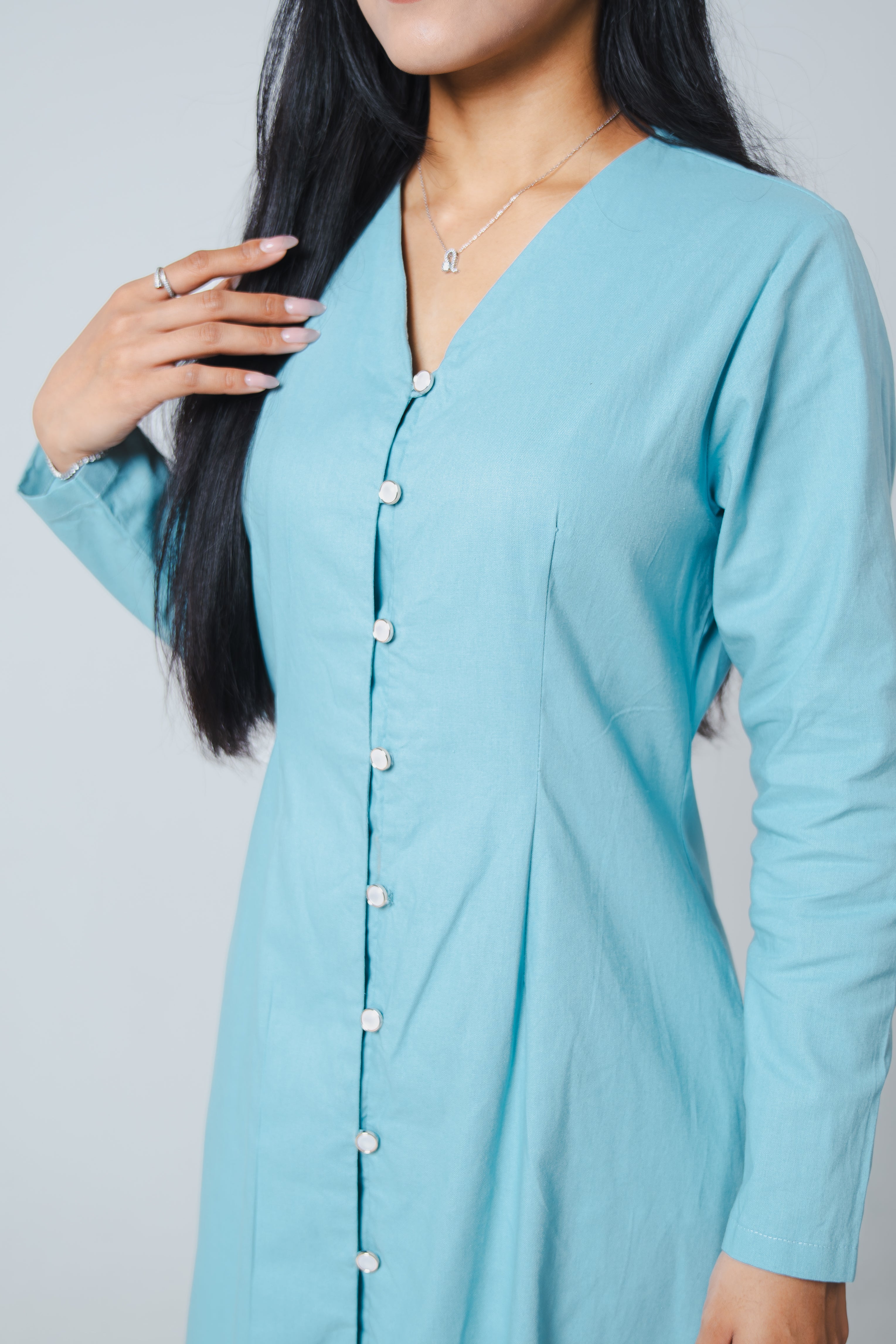 Rivea Dress (Light Blue)