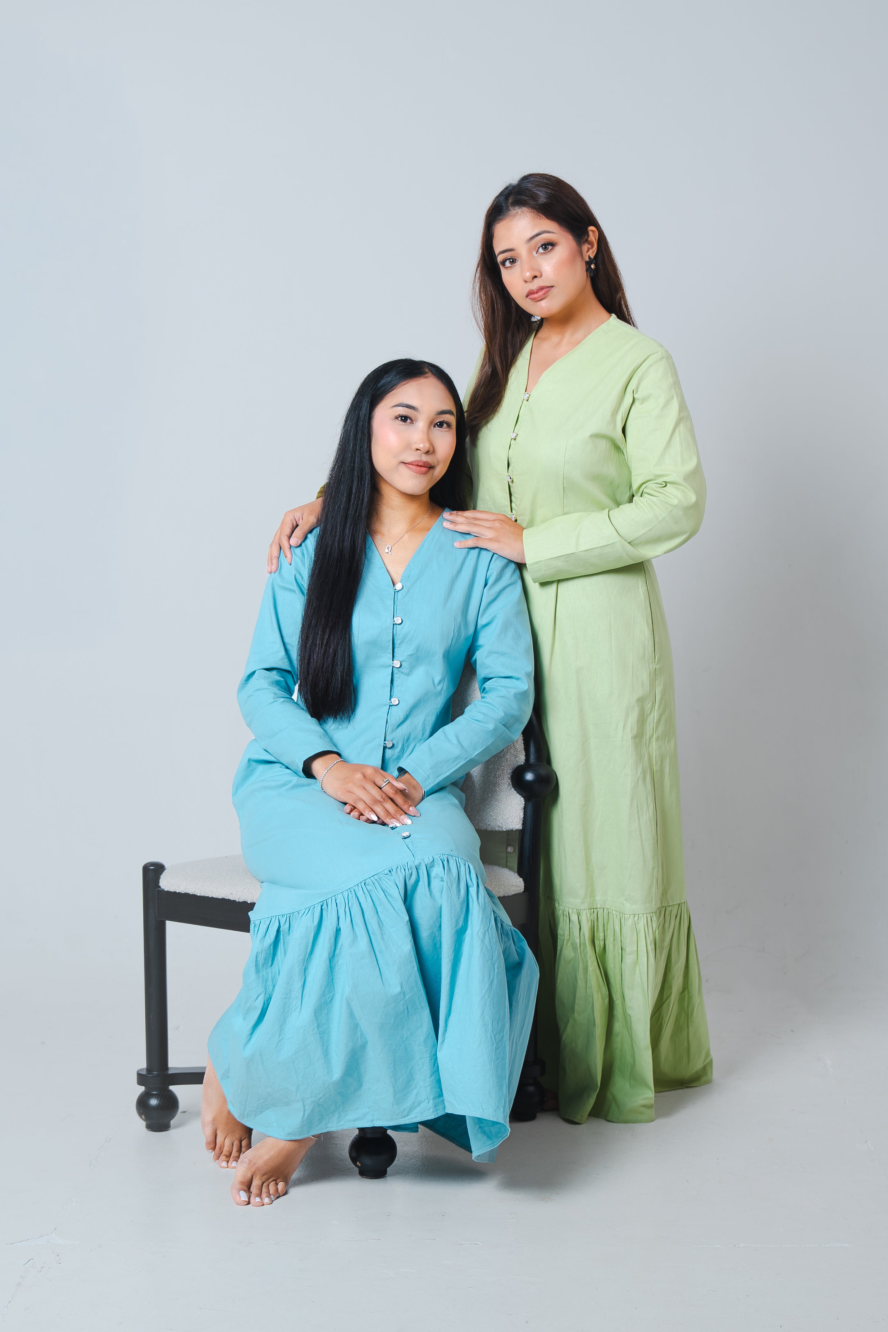 Rivea Dress (Light Blue)