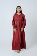 Noore Dress (Maroon)