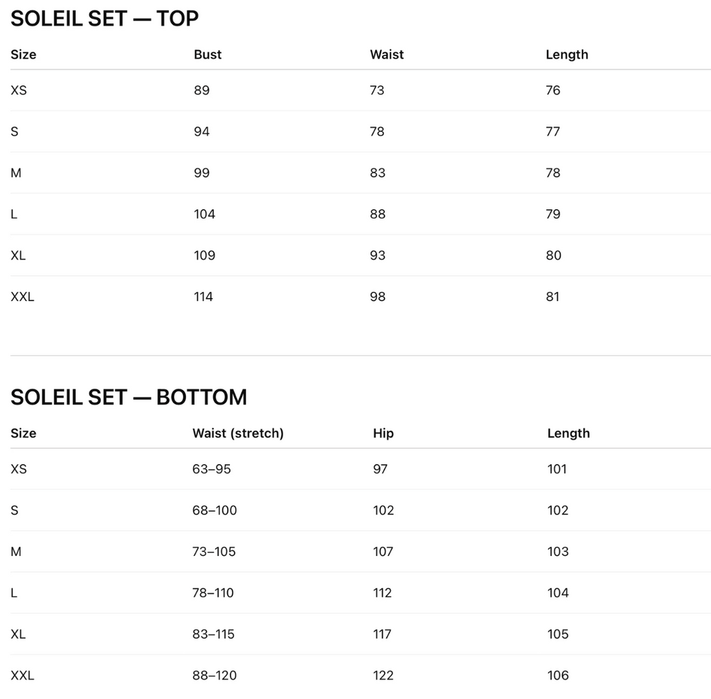 Soleil Set (Mocha)